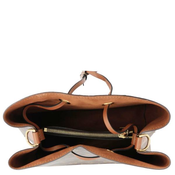 LOUIS VUITTON Neonoe MM Monogram Canvas Shoulder Bag Brown