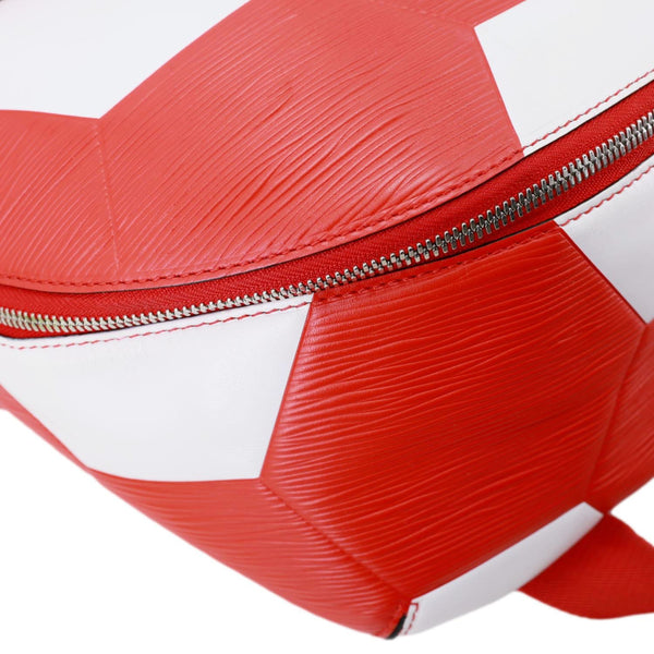 LOUIS VUITTON World Cup Apollo Epi Leather Backpack Red