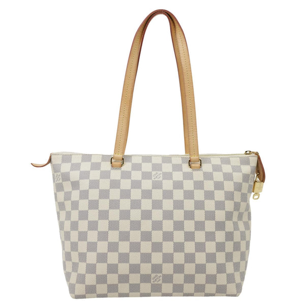 LOUIS VUITTON Iena PM Damier Azur Shoulder Bag Rose Ballerine