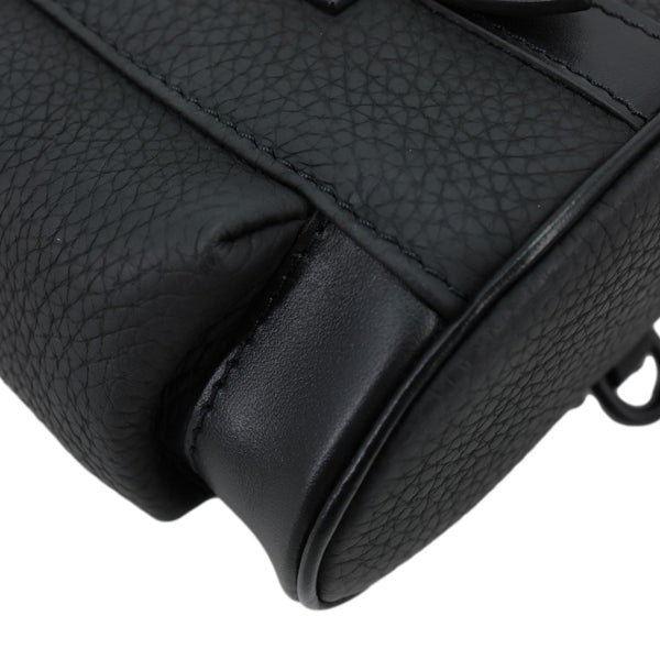 LOUIS VUITTON Christopher XS Taurillon Leather Crossbody Bag Black