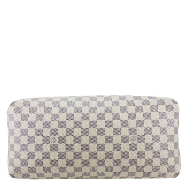 LOUIS VUITTON Beaubourg MM Damier Azur Hobo Bag Rose Ballerine