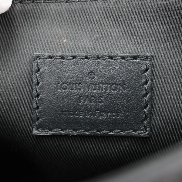 LOUIS VUITTON Christopher XS Taurillon Leather Crossbody Bag Black