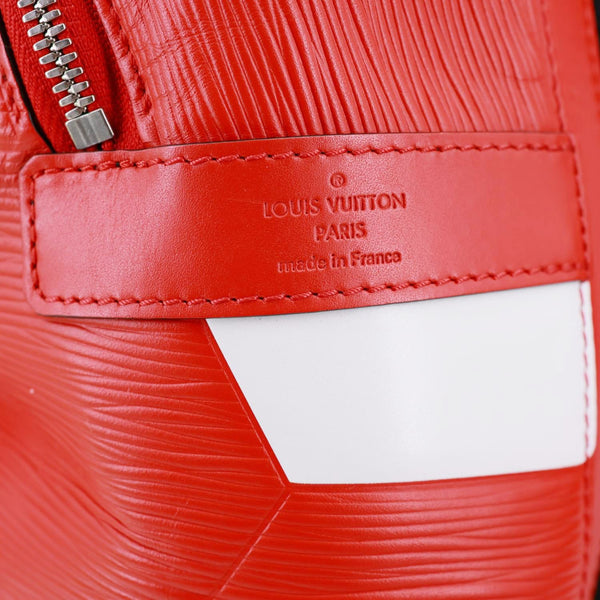 LOUIS VUITTON World Cup Apollo Epi Leather Backpack Red