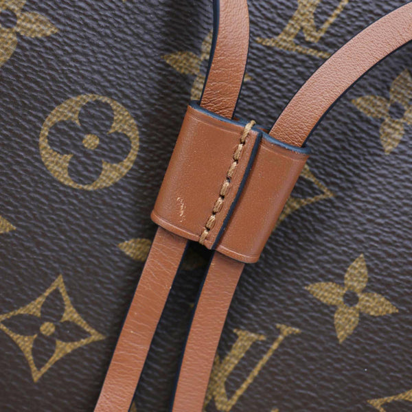 LOUIS VUITTON Neonoe MM Monogram Canvas Shoulder Bag Brown