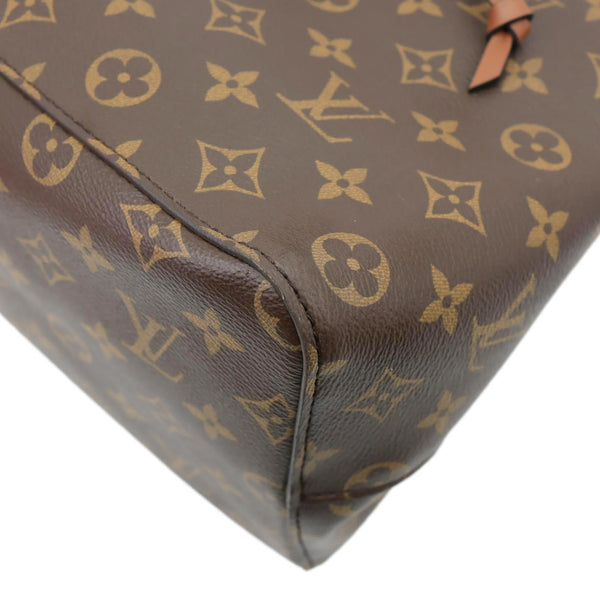 LOUIS VUITTON Neonoe MM Monogram Canvas Shoulder Bag Brown