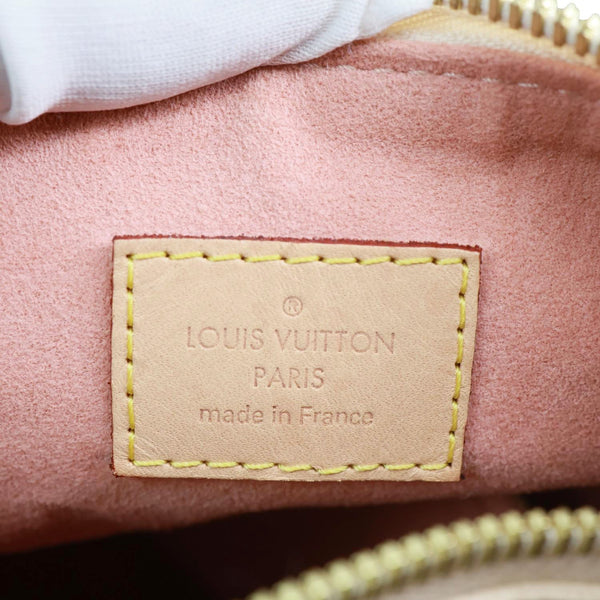 LOUIS VUITTON Beaubourg MM Damier Azur Hobo Bag Rose Ballerine