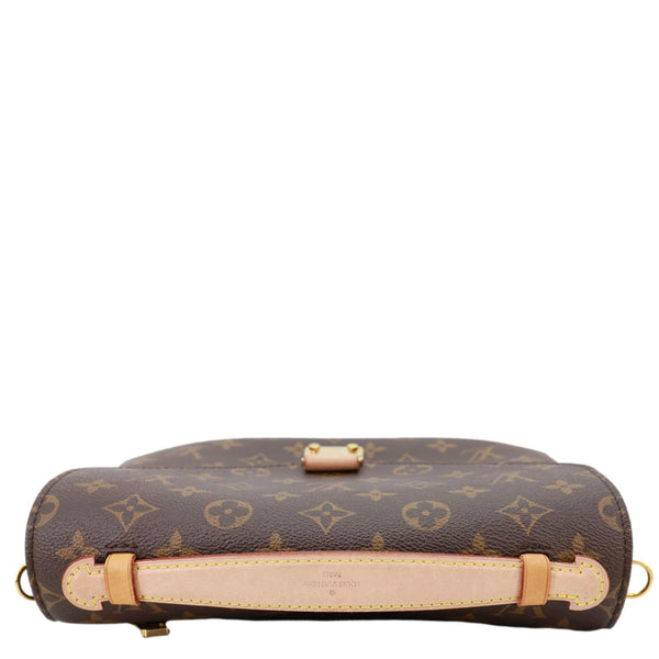 LOUIS VUITTON Metis Pochette Monogram Canvas Crossbody Bag Brown
