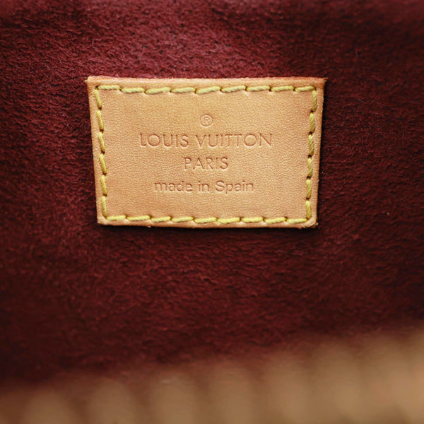 LOUIS VUITTON Soufflot BB Monogram Canvas Shoulder Crossbody Bag Brown