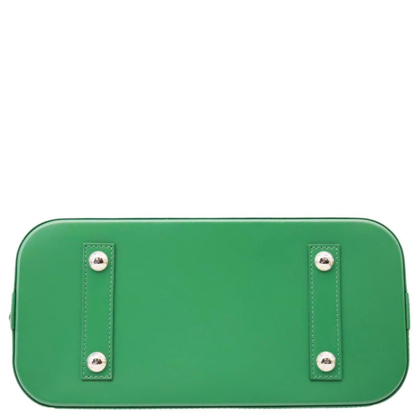 LOUIS VUITTON Alma PM Epi Leather Satchel Bag Green