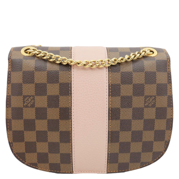 LOUIS VUITTON Wight Damier Ebene Shoulder Crossbody Bag Magnolia