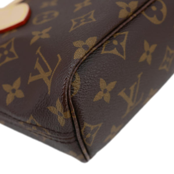 LOUIS VUITTON Neverfull BB Monogram Canvas Tote Bag Brown