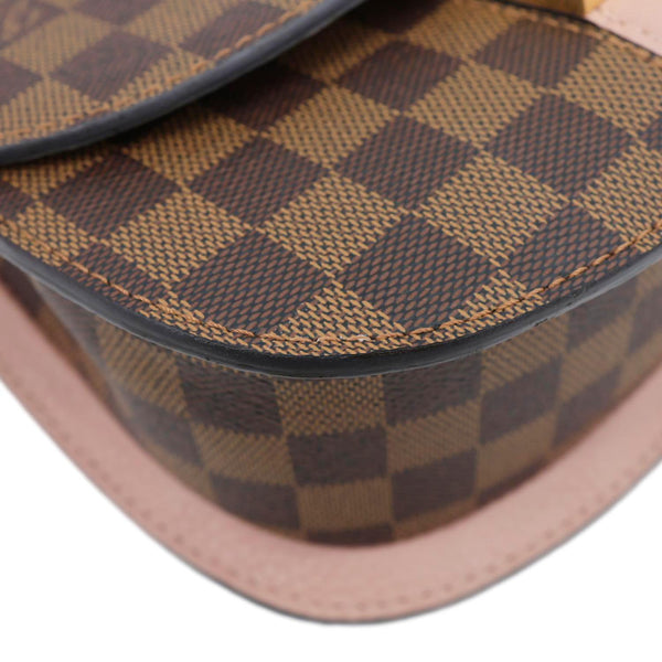 LOUIS VUITTON Wight Damier Ebene Shoulder Crossbody Bag Magnolia