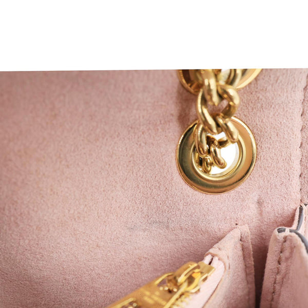 LOUIS VUITTON Wight Damier Ebene Shoulder Crossbody Bag Magnolia