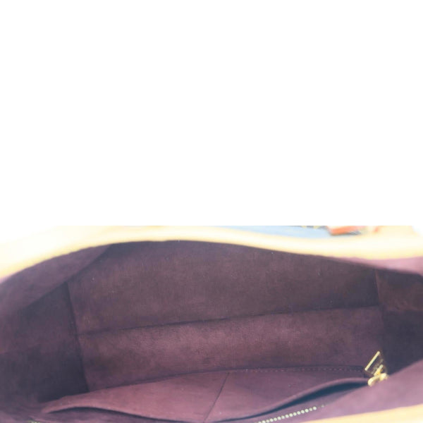 LOUIS VUITTON Carryall PM Monogram Canvas Shoulder Bag Brown