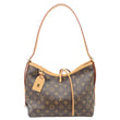 Louis Vuitton Carryall PM Monogram Canvas Brown Shoulder Bag - Front