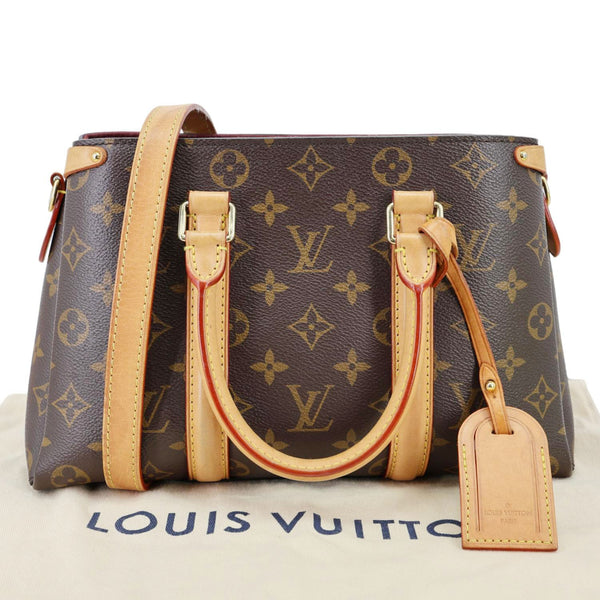 LOUIS VUITTON Soufflot BB Monogram Canvas Shoulder Crossbody Bag Brown