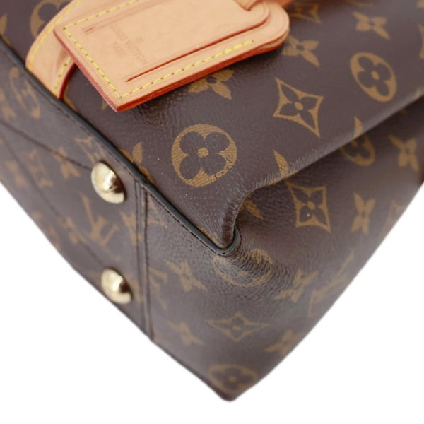 LOUIS VUITTON Soufflot BB Monogram Canvas Shoulder Crossbody Bag Brown
