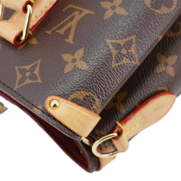 LOUIS VUITTON Soufflot BB Monogram Canvas Shoulder Crossbody Bag Brown