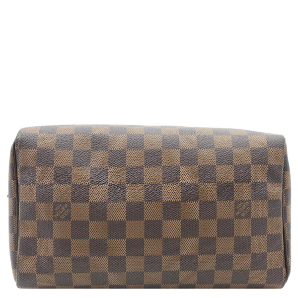 LOUIS VUITTON Speedy 25 Damier Ebene Satchel Bag Brown
