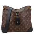 LOUIS VUITTON Odeon NM MM Monogram Canvas Shoulder Bag Black