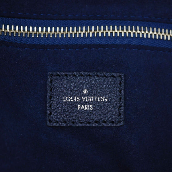 LOUIS VUITTON Neverfull MM Monogram Empreinte Tote Bag Black