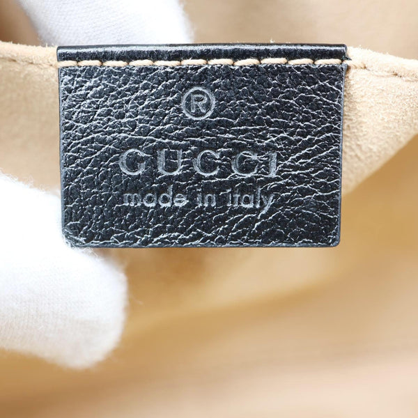 GUCCI Marmont Small Monogram Canvas Crossbody Camera Bag Beige 447632