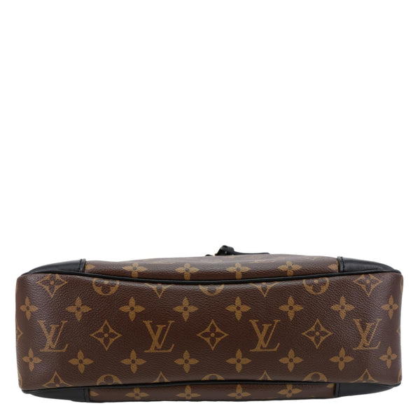 LOUIS VUITTON Odeon NM MM Monogram Canvas Shoulder Bag Black