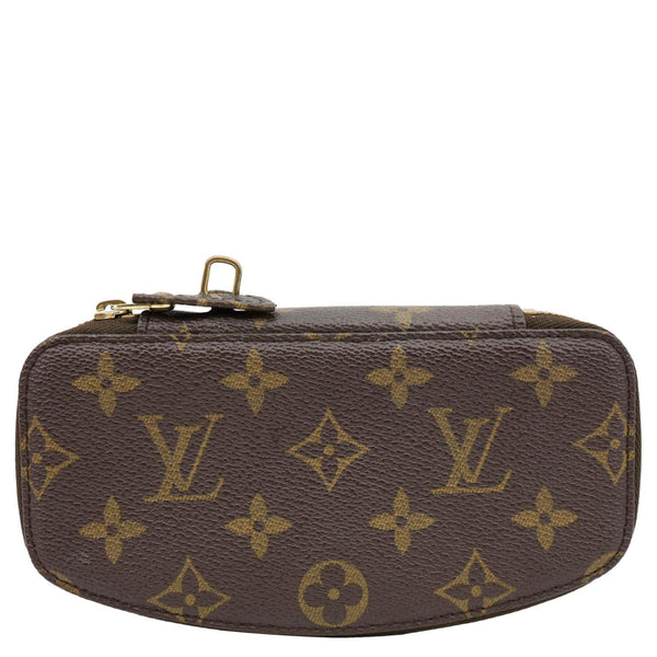 LOUIS VUITTON Monte Carlo Monogram Canvas Jewelry Case Brown