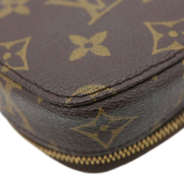 LOUIS VUITTON Monte Carlo Monogram Canvas Jewelry Case Brown