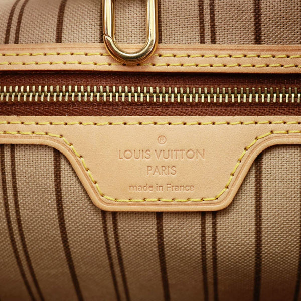 LOUIS VUITTON Delightful MM Monogram Canvas Hobo Shoulder Bag Brown