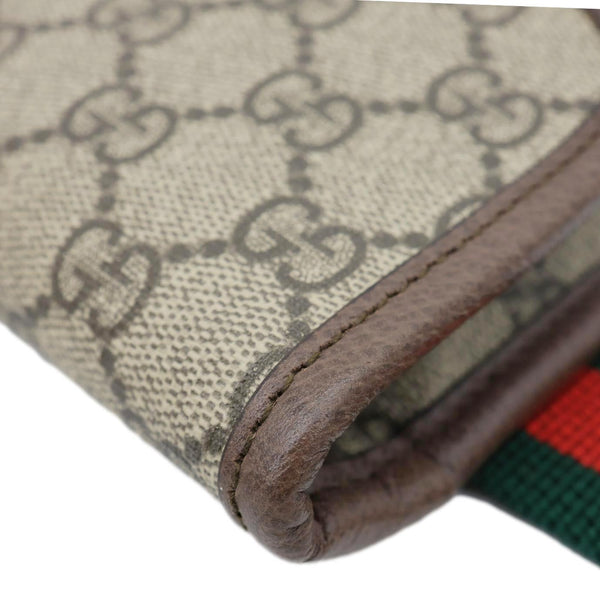 GUCCI Neo Vintage GG Supreme Canvas Waist Bag Beige 493930