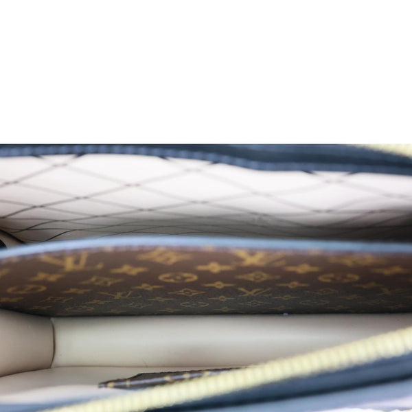 LOUIS VUITTON Trunk Clutch Reverse Monogram Crossbody Bag Brown