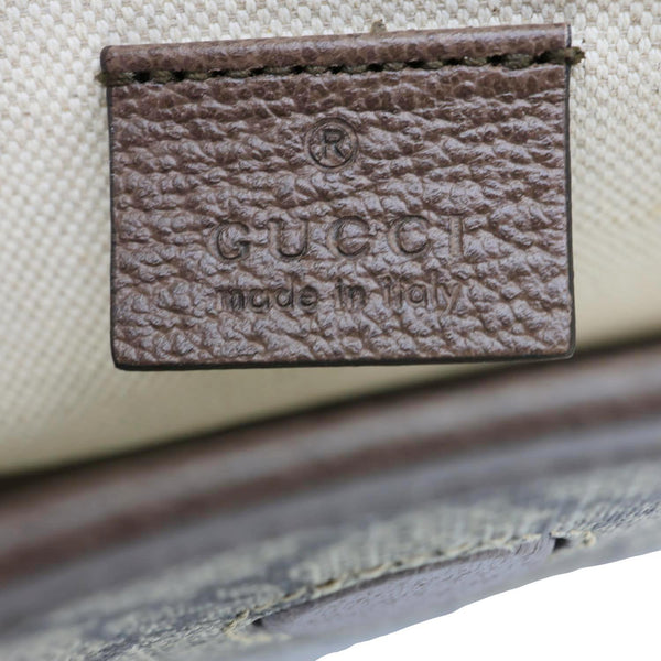 GUCCI Neo Vintage GG Supreme Canvas Waist Bag Beige 493930
