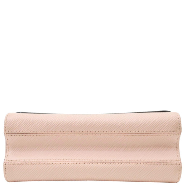 LOUIS VUITTON Twist MM Patches Epi Leather Crossbody Bag Pink