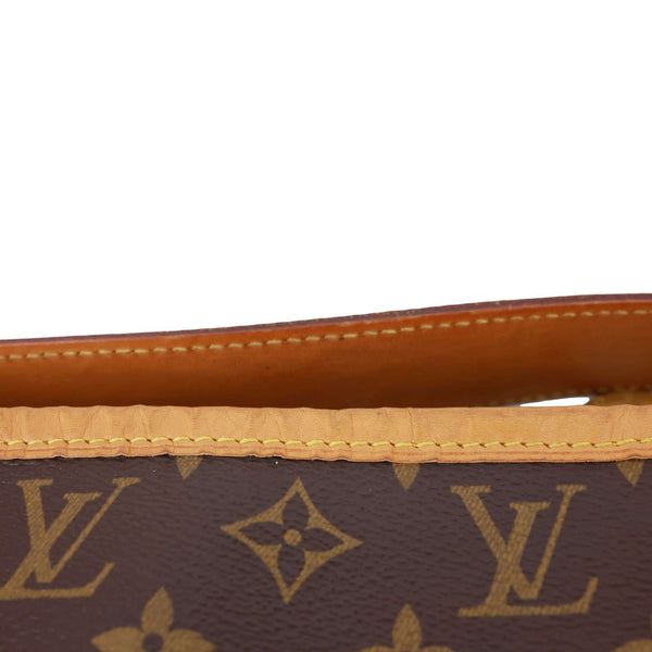 LOUIS VUITTON Delightful MM Monogram Canvas Hobo Shoulder Bag Brown
