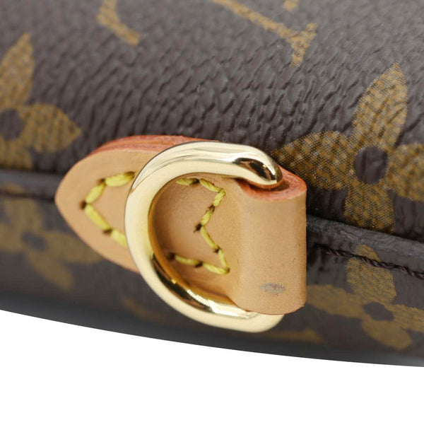 LOUIS VUITTON Fold Me Pouch Monogram Canvas Shoulder Bag Brown