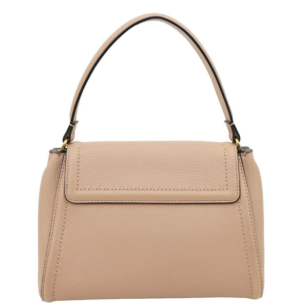 VALENTINO Garavani Alltime Small Calfskin Leather Top Handle Shoulder Bag Pink