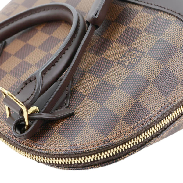 LOUIS VUITTON Alma BB Damier Ebene Crossbody Bag Brown
