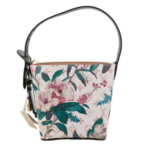 LOUIS VUITTON All In BB Eden Floral Monogram Dune Canvas Crossbody Bag Off White