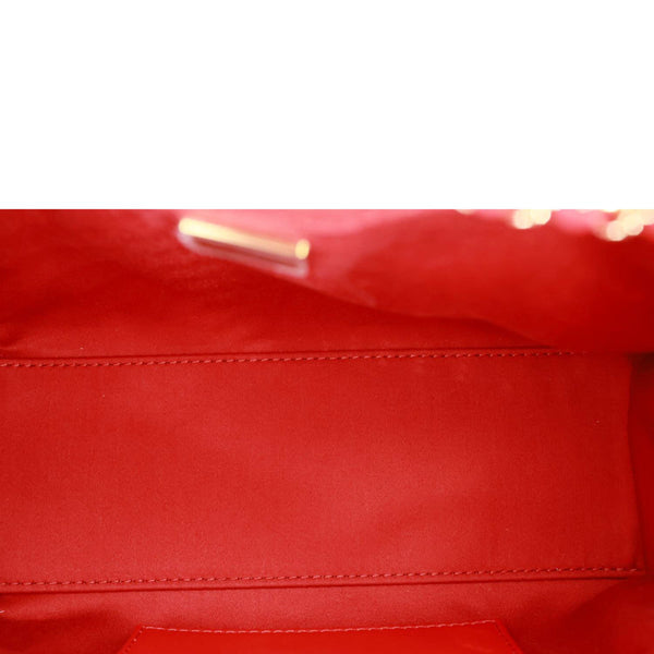 CHANEL 25 Mini Quilted Caviar Leather Hobo Bag Red