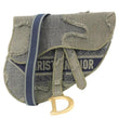 CHRISTIAN DIOR Saddle Embroidered Camouflage Canvas Belt Bag Green