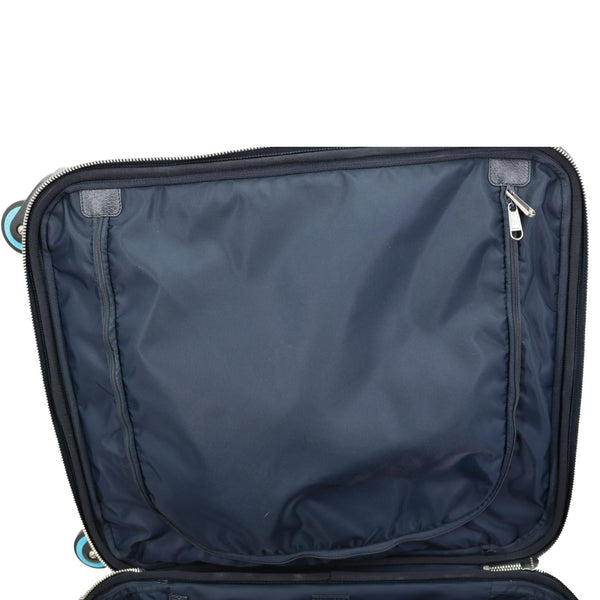 GUCCI Savoy Cabin Trolley Small GG Supreme Canvas Travel Bag Blue 786159