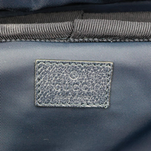 GUCCI Savoy Cabin Trolley Small GG Supreme Canvas Travel Bag Blue 786159