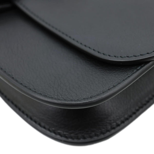 GUCCI Blondie Leather Belt Bag Black 718154