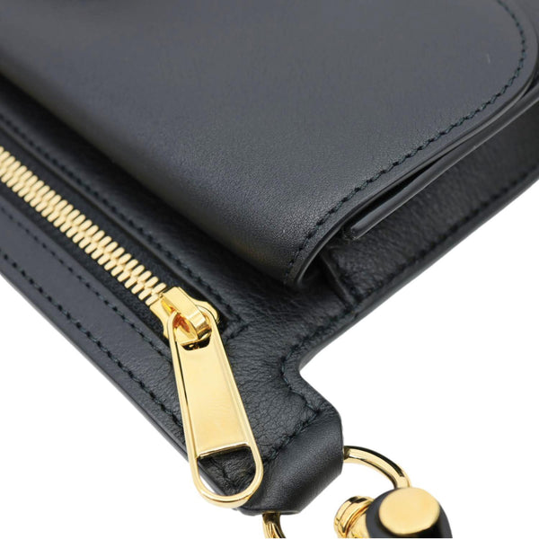 GUCCI Blondie Leather Belt Bag Black 718154