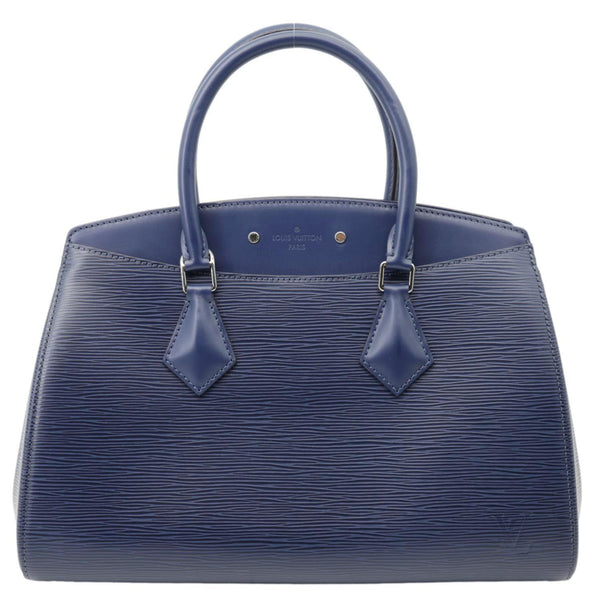 LOUIS VUITTON Soufflot NM MM Epi Leather Crossbody Bag Navy Blue