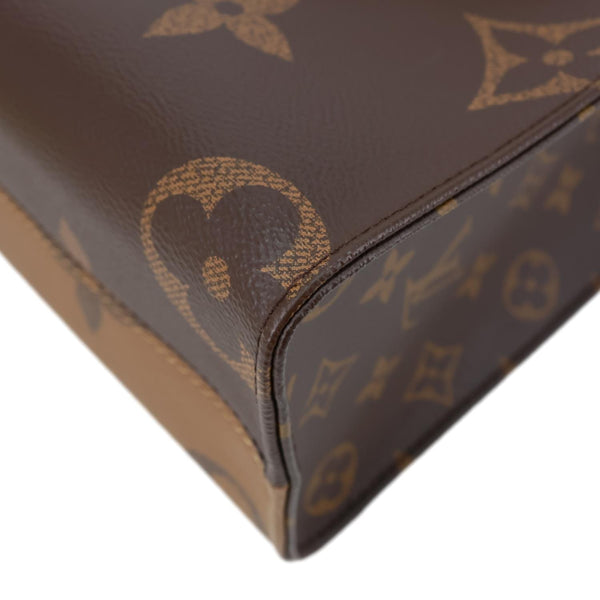 LOUIS VUITTON Onthego PM Giant Monogram Reverse Canvas Shoulder Bag Brown