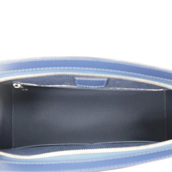 LOUIS VUITTON Soufflot NM MM Epi Leather Crossbody Bag Navy Blue