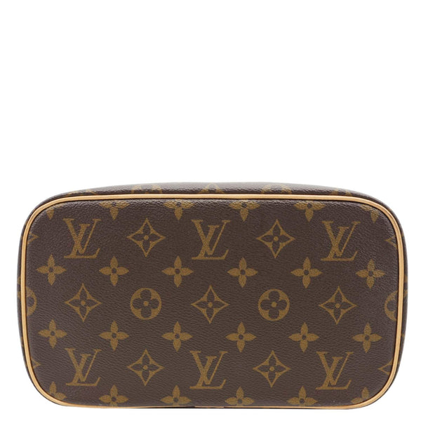 LOUIS VUITTON Nice BB  Monogram Canvas Vanity Case Brown