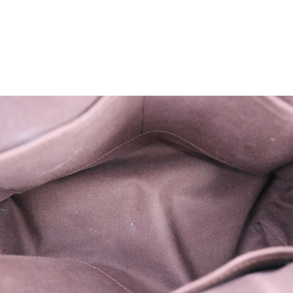 LOUIS VUITTON Rivoli MM NM Monogram Canvas Satchel Bag Brown